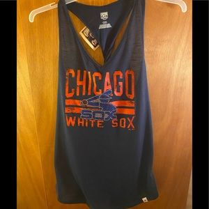 Ladies/Women’s White Sox Tank Top with bling!